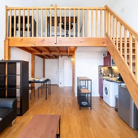 10 Min Gare : Duplex - Fibre Wifi - Confort Apartmán Grenoble