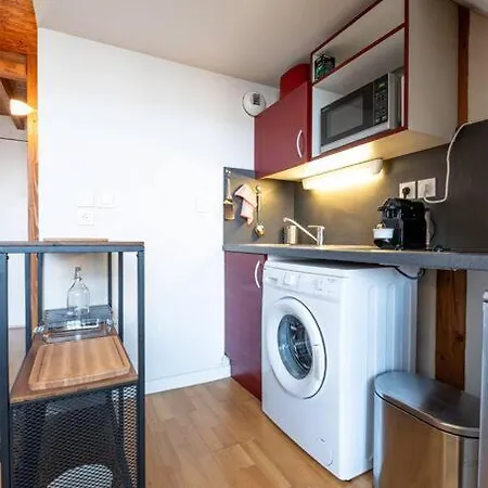 10 Min Gare : Duplex - Fibre Wifi - Confort Daire Grenoble